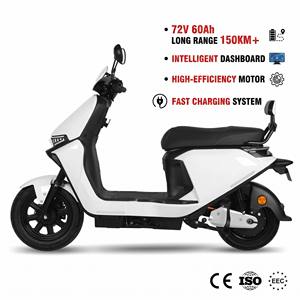 มอเตอร์ไซค์ไฟฟ้า 1500W สกู๊ตเตอร์ไฟฟ้าสำหรับผู้ใหญ่ ระบบเบรกดิสก์ 60/72V 1500W มอเตอร์ไซค์ไฟฟ้าสำหรับผู้ใหญ่ พลังสูง - Product Image 1