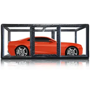 Extérieur Transparent Mobile Gonflable Cabine de Voiture Tente Cabine Couverture de Voiture Bulle étanche maison Tente Couverture de Voiture - Product Image 1