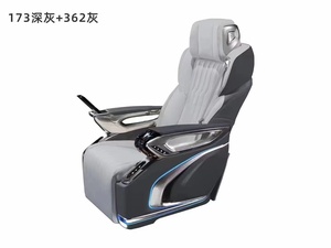 Trône en cristal siège capitaine design de luxe avec massage zéro gravité pour MPV yacht alphard sprinter vito metris classe V VAN - Product Image 2