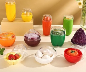 Récipient de stockage d'aliments en plastique le plus vendu pour les fruits et légumes économiseur de fruits - Product Image 5
