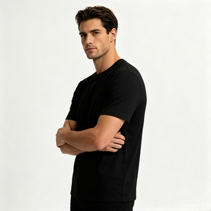 <span class=keywords><strong>T</strong></span>-<span class=keywords><strong>shirt</strong></span> vintage pour homme Lyle & <span class=keywords><strong>Scott</strong></span> |   Col rond, manches courtes, logo Aigle Doré sur la poitrine |   220g 100% coton |   XS-XXL - Product Image 4
