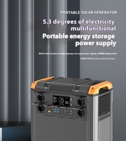 Estación de Energía Portátil de Alta Estabilidad para Viajes al Aire Libre, Emergencias, RV, Panel Solar, Batería LiFePO4, Múltiples Puertos, 3000W, Carga Inalámbrica