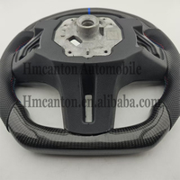 Nouveau produit Volant en cuir perforé en fibre de carbone pour BMW G20 G28 G29 G30 G32 G38 G11 Volant de voiture