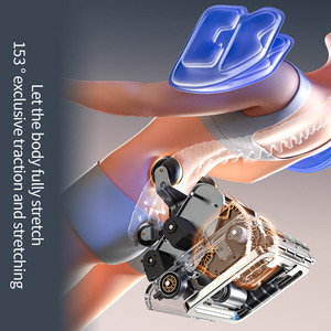 2025 mô hình mới <span class=keywords><strong>4D</strong></span> bánh ghế massage gia đình, đa chức năng viên nang không gian sang trọng, với chức năng kéo dài kiểu Thái - Product Image 2