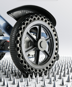 Silla de Ruedas Eléctrica Plegable de Alta Resistencia LH03D-12B 6AH para Rehabilitación, Larga Vida Útil, Motor sin Escobillas - Product Image 1