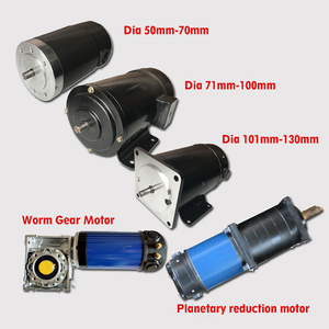 Motor Eléctrico de CC con Escobillas PMDC Serie ZYT, 24V, 36V, 48V, 72V, 96V, 100W, 200W, 300W, 400W, 500W, 800W - Product Image 2