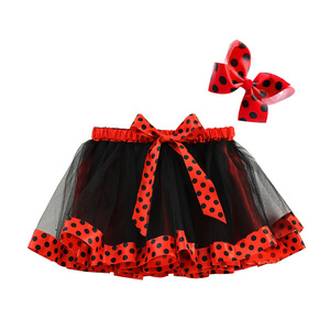 Nueva falda tutú para niñas <span class=keywords><strong>de</strong></span> la serie Sweet Animal con lazo Falda acampanada con estampado <span class=keywords><strong>de</strong></span> <span class=keywords><strong>vaca</strong></span> y cebra <span class=keywords><strong>de</strong></span> dibujos animados para niños - Product Image 4