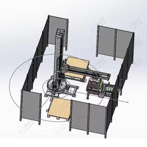 Tự động <span class=keywords><strong>palletizer</strong></span>/đơn cột palletizing máy/toàn bộ lớp kẹp loại <span class=keywords><strong>palletizer</strong></span> - Product Image 2