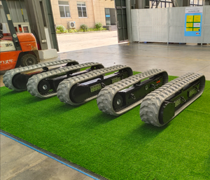 Резиновая гусеничная ходовая часть гусеничный трактор Аксессуары RC Гусеничный ходовая часть - Product Image 4