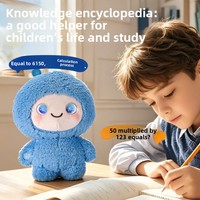 Jouet en peluche interactif vocal intelligent, poupée d'éveil éducative avec compagnie émotionnelle pour l'apprentissage, le chant et le récit d'histoires