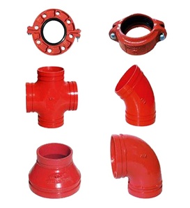 Ul FM ASTM A53 795 135 sch40 <span class=keywords><strong>sch10</strong></span> màu đỏ sơn rãnh cuối chữa cháy ống thép - Product Image 3