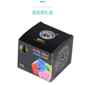 Five Gem <b>Magic</b> <b>Cube</b> 12-Sided Puzzle <b>Cube</b> Smooth Twist For Kids And Teens - Product Image 3