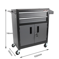 KAFUWELL PK4541T Station de travail professionnelle pour tatouage, outils manuels, matériau en fer, service OEM, chariot multifonctionnel