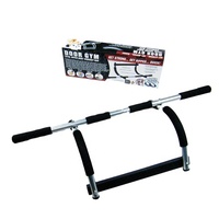 Barre de gymnastique murale de taille standard personnalisée équipement de musculation de fitness à domicile en acier pour usage domestique