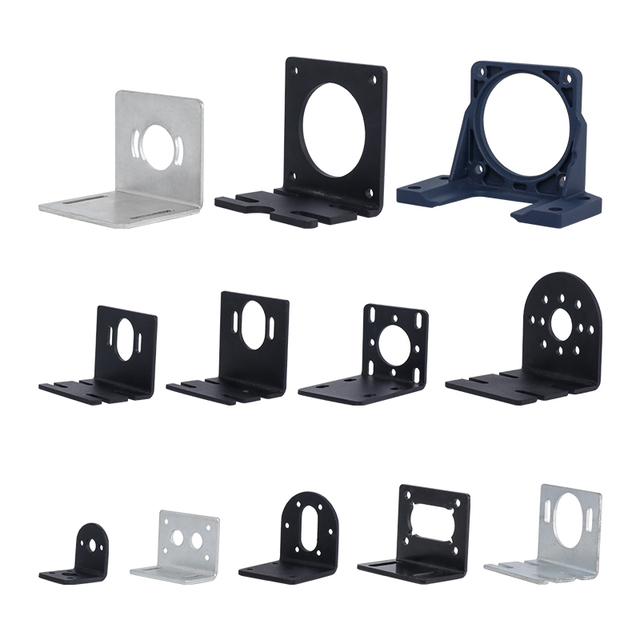 Customized Xd Brand Metal Motor Mounting Bracket 104/90/80/70/60 with 775/3420 Base for AC/DC/Brushless/Stepper Motors
