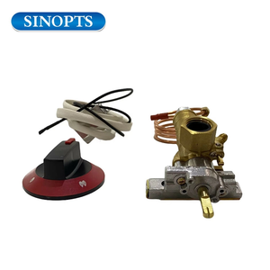 带先导燃烧器和旋钮的燃气安全阀的中压。 - Product Image 2