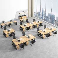 Mobilier de bureau moderne bureau poste de travail 2 4 6 8 places cloison bureau poste de travail