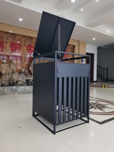 Hot Sale Galvanized Steel <strong>Garden</strong> <strong>Bin</strong> Store Dustbin Garbage Shed <strong>Bin</strong> Box <strong>Storage</strong> Shed Outdoor Dustin Box - Product Image 3