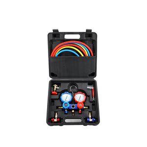 Kit de manomètres pour climatisation R134A, outil de réparation de climatisation automobile - Product Image 1