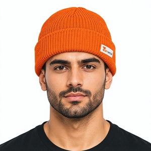 <b>Mens</b> Beanie <b>Hats</b> Grey Beanie Soft Grey Knit Fabric <b>Winter</b> Cap Relaxed Comfortable Stretch Fit for Casual Streetwear Travel - Product Image 1