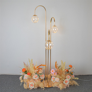 Luces Decorativas de Hierro Forjado para Escenario de Boda LANJO, Accesorios de Iluminación para Bodas - Product Image 5