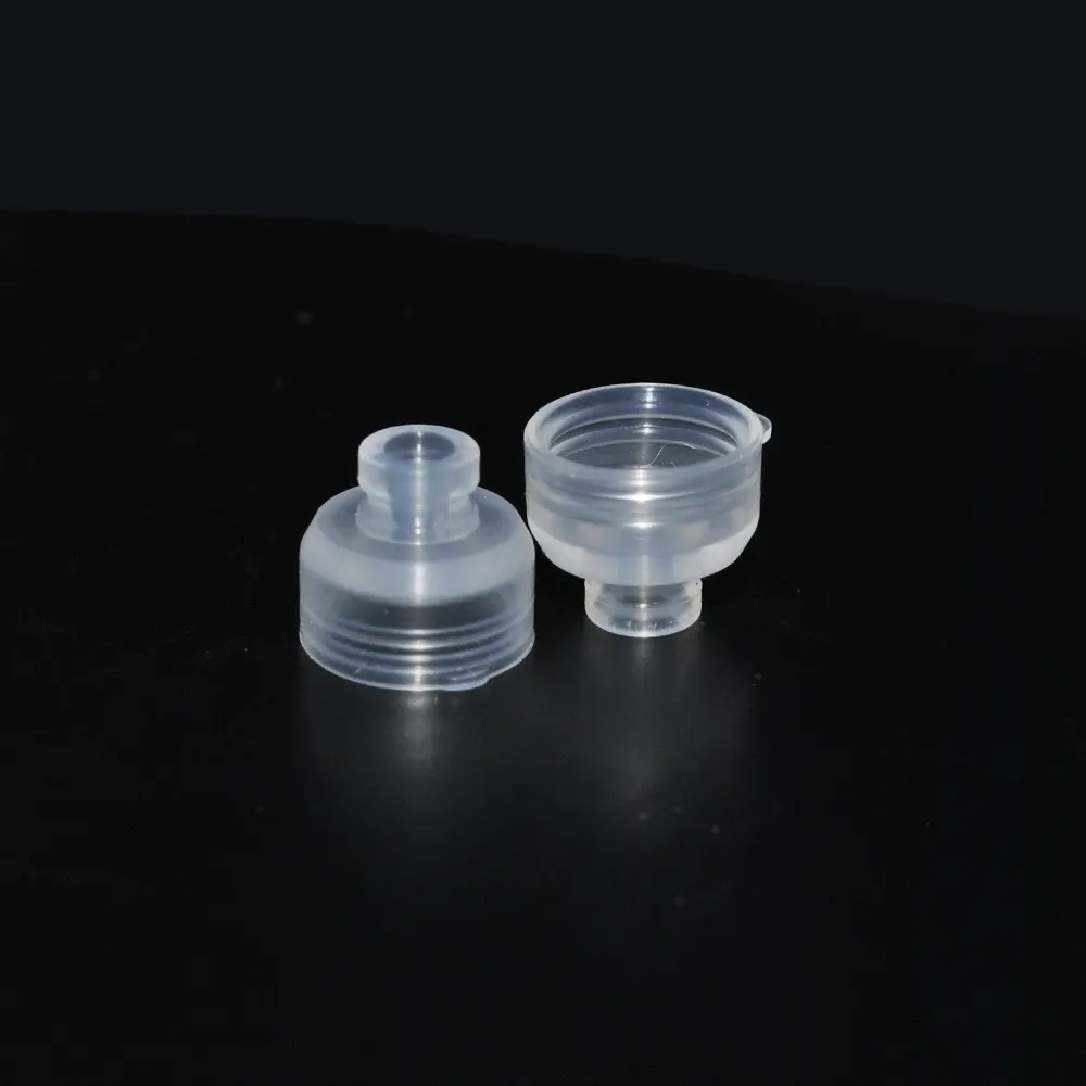 Custom made T shape dustproof and waterproof silicone rubber end caps rubber plugs with different dimension for sealing