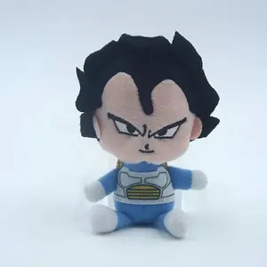 Seven Dragon Super personajes Goku, Gohan, Piccolo, Vegeta juguetes de peluche, colgantes de máquina de garra, muñecos de peluche suaves, regalos de juguete