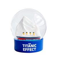 Souvenir Lukisan Buatan Tangan Globe Salju Resin Poli Resin 3d Dekorasi Globe Kaca Resin Disesuaikan