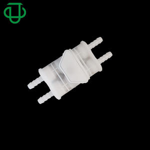 Conector macho de doble orificio serie AP de 6.0-10.0 mm, acoplamiento rápido de plástico POM para tuberías de agua, aceite y vapor - Product Image 1