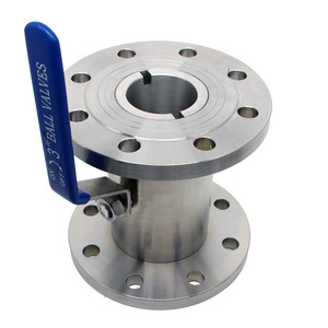 Válvula de bola flotante forjada con brida Q41F de tipo ancho para la industria química, anti-fugas de agua, grado alimenticio, -29°C a 120°C - Product Image 3