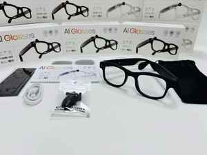 แว่นตาอัจฉริยะ Smart AI Glasses G2 พร้อมกล้อง 8MP วิดีโอ HD ผู้ช่วยเสียง ChatGPT รองรับการแปลหลายภาษา สำหรับการทำงานและการเดินทาง - Product Image 5