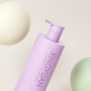 Chai dầu gội nhựa PET đáy tròn 300ml 500ml tùy chỉnh, nhãn hiệu riêng, bao bì chai đựng dầu gội chăm sóc tóc - Product Image 3