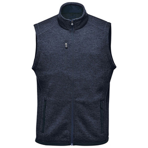 2024 nouvelle conception personnalisée de haute qualité <span class=keywords><strong>gilet</strong></span> pleine fermeture éclair laine <span class=keywords><strong>gilet</strong></span> décontracté pour hommes - Product Image 3