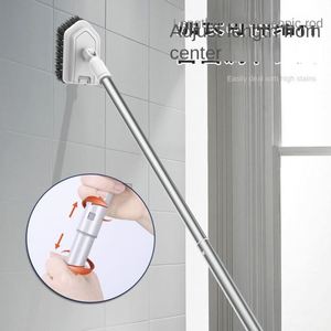 Factory Direct Long Handle Bath and Kitchen Cleaning Brush Special Cross-Border Foreign Trade with Bristle Floor Seam Brush - Product Image 4