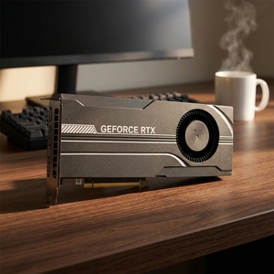 การ์ดจอ RTX 5060 Ti 16GB GDDR7 ใหม่เอี่ยม พร้อมพาวเวอร์ซัพพลาย สำหรับเล่นเกมบนเดสก์ท็อป รองรับการโอเวอร์คล็อก วาดภาพด้วย AI รีนเดอร์วิดีโอได้อย่างรวดเร็ว - Product Image 1