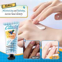 Crème pour les mains mini hydratante et éclaircissante BIOAQUA aux herbes naturelles, vitamine C, cerise et fraise (OEM)