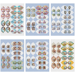 Fiore <span class=keywords><strong>di</strong></span> pasqua coniglio uovo <span class=keywords><strong>di</strong></span> carota forma <span class=keywords><strong>di</strong></span> fiocco stampato Litchi in finta pelle per orecchini portachiavi per festa in pelle sintetica - Product Image 2