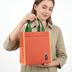 Sac fourre-tout en toile de coton écologique et recyclé, personnalisé avec logo, pour les courses, les voyages, avec plusieurs poches et fermeture éclair - Product Image 1