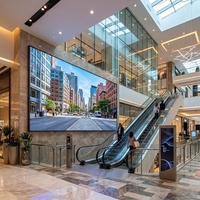 Écran LED Commercial Intérieur Ultra Fin 4K HD P1.25 P1.56, Mur Vidéo LED Intelligent 4K 8K, Écrans à Panneaux GOB