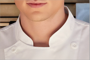 Long Sleeves Extra Large Chef's Work Clothes Hotel Catering Cafeteria Kitchen Clothes Chef <b>Uniform</b> for Women and Men - Product Image 5