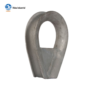 HIDEA Cuscinetto per Cavo Sintetico K2 C Rinforzato con Gussetto da 35mm a 114mm, Cuscinetto per Cavo Galvanizzato per Uso <span class=keywords><strong>Marino</strong></span> e Edile - Product Image 1