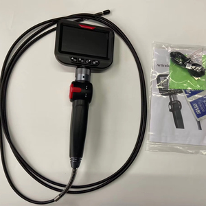 4.5 inç ekranlı taşınabilir endüstriyel videoskop, 2 yollu artikülasyon, yarı sert kablo, 720P, tamir kamerası - Product Image 1