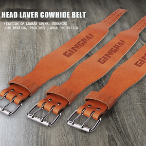<span class=keywords><strong>Ceinture</strong></span> <span class=keywords><strong>de</strong></span> <span class=keywords><strong>musculation</strong></span> en cuir <span class=keywords><strong>de</strong></span> vachette pour hommes et femmes - Product Image 3