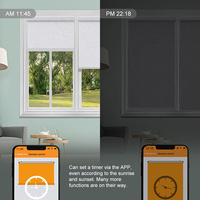 Persianas Enrollables Motorizadas para Ventanas, Control Remoto Inteligente, Persianas Enrollables Electrónicas Horizontales, Persianas Opacas