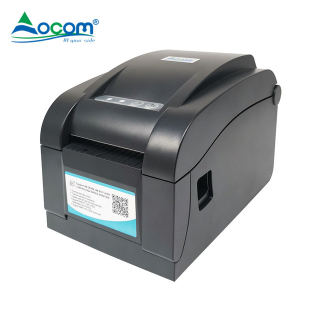 OCOM OCBP-005 High Quality Black Color Blue Tooth Label Printer Machine Pos Direct Thermal Barcode Printer
