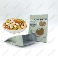 Bolsas de café negras biodegradables Bio Pla Papel de aluminio personalizado Embalaje Bolsa de granos de café