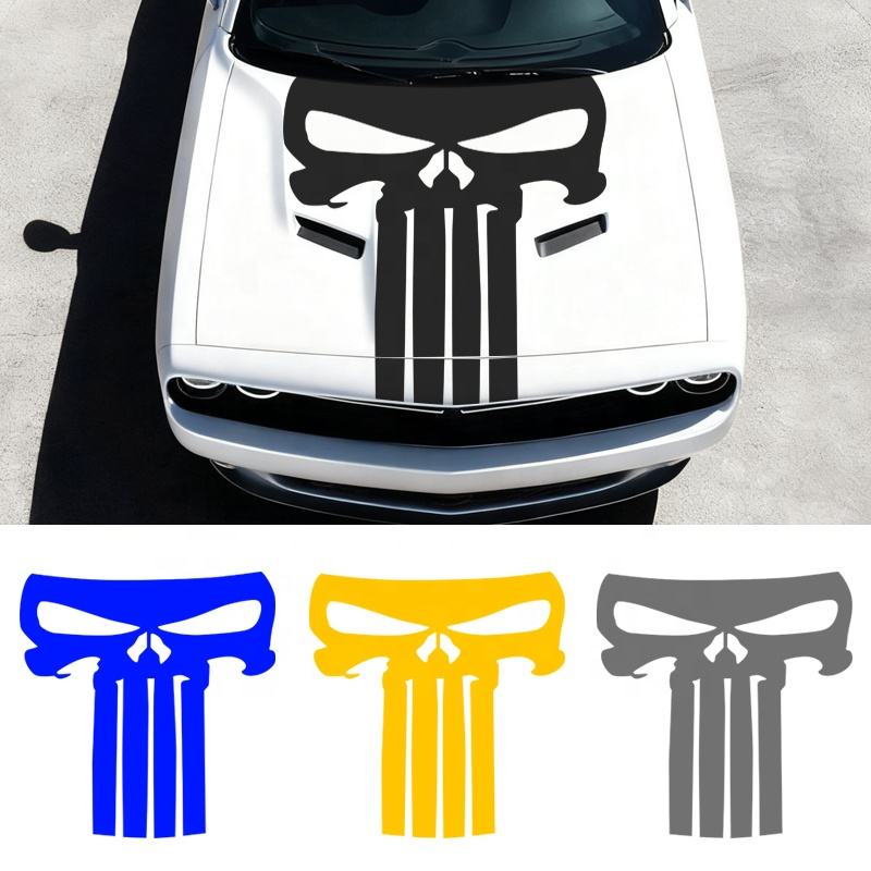 Autocollant Décalcomanie Vinyle Fenêtre Camion Effrayant Grim Reaper