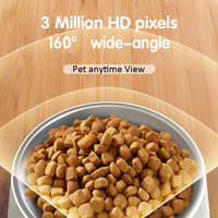 Smart Pet Supplies Alimentation chronométrée pour chiens et chats Bol en acier inoxydable 6L Grain Bin Automatic Cat Feeder