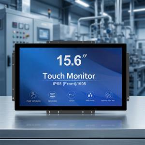 จอภาพ LCD อุตสาหกรรมแบบสัมผัส HX Touch Open Frame ขนาด 15-32 นิ้ว หน้าจอสัมผัสแบบ Capacitive ความละเอียด 1920x1080 พร้อมพอร์ตเชื่อมต่อ DVI อัตราส่วนภาพ 16:9 รุ่นใหม่ - Product Image 4
