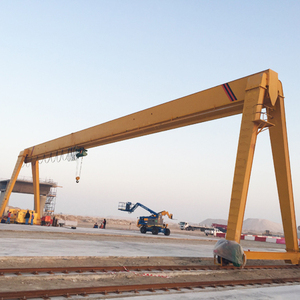 Pont roulant monopoutre 3t 5t avec palan électrique à chaîne A3, léger, pour extérieur, monté sur rail, SEVENCRANE - Product Image 2